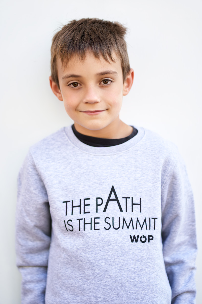 Sudadera 'The Path is the summit' Kids - Imagen 4