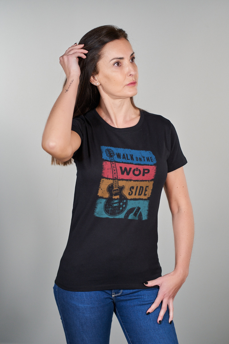 Camiseta 'Walk on the WOP side' Mujer