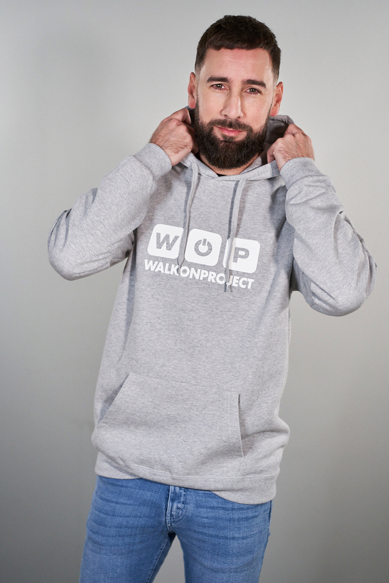 Sudadera Algodón Orgánico con gorro 'WOP' Unisex - Imagen 8